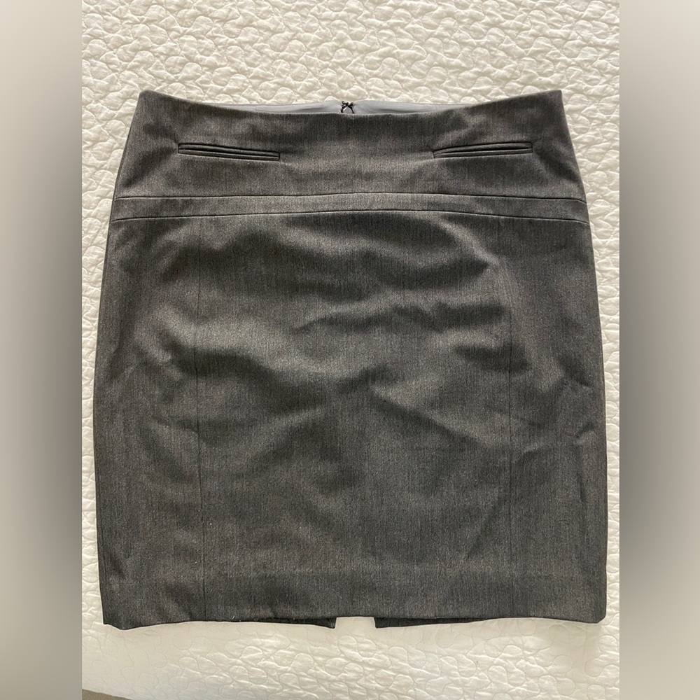 Grey Express mini pencil skirt size 8